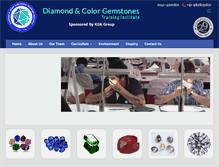 Tablet Screenshot of diamondtraininginstitute.com